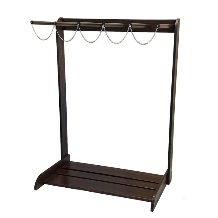 新商品】五本立てサーフボードラック(高さ120cm) 木製 縦置き