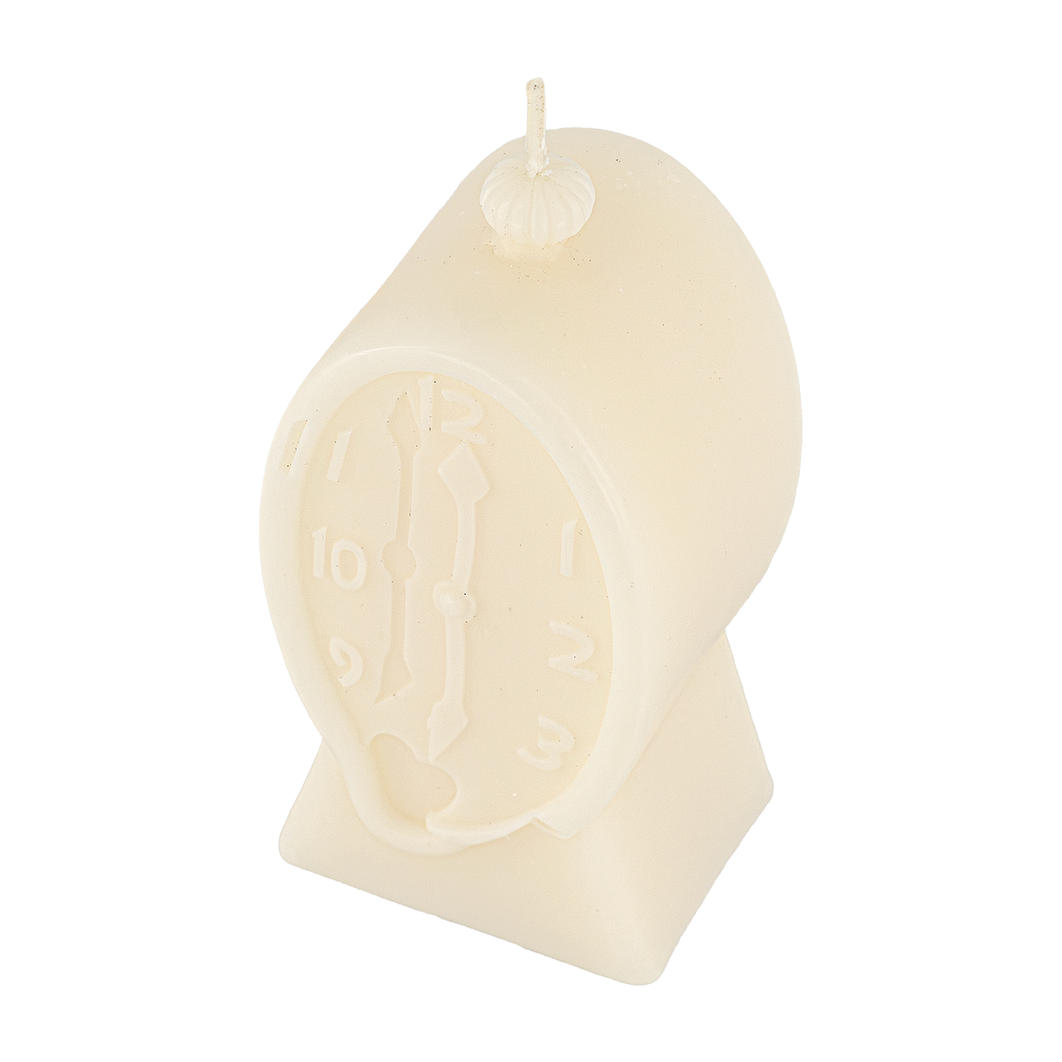 Molded Dalí Melting Clock Candle | The Dalí Museum Online Store