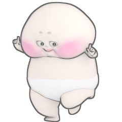 ムチムチ！むんち君（飛び出す） - LINE スタンプ | LINE STORE